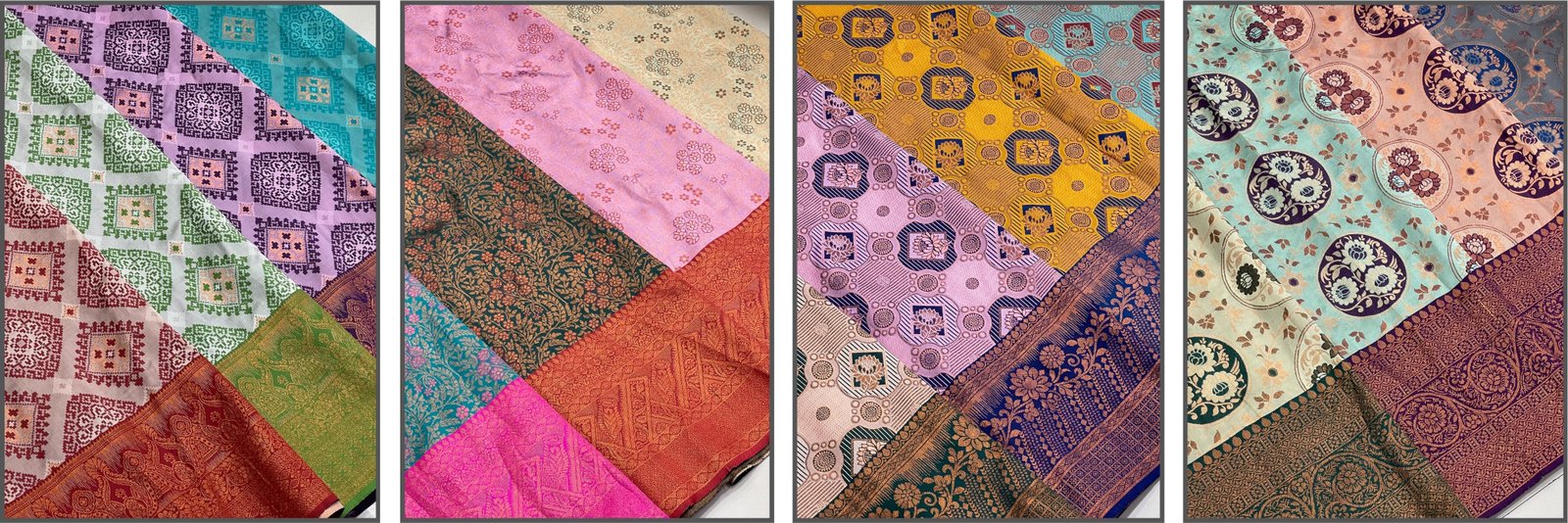 PATTU PAVADAI JACQUARD FABRICS