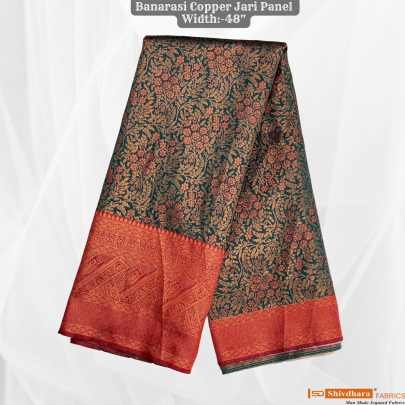 banarasi copper jari panel